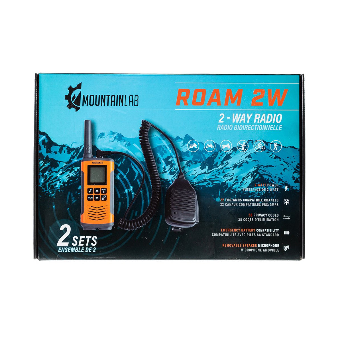 Mountain Lab Roam 2W 2-Way Radio (Set) – Backcountry Motorsports