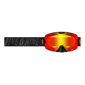 509 Kingpin Snowmobile Goggle - Black Fire